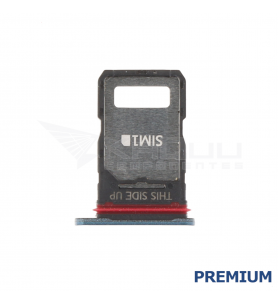 Bandeja Sim Dual para Motorola Moto 50 Fusion XT2429-1 Azul Premium