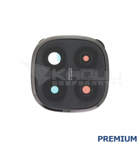 Embellecedor Cristal Cámara Lente para Xiaomi Redmi Note 14 Pro Plus 5G 24094RAD4G Negro Premium