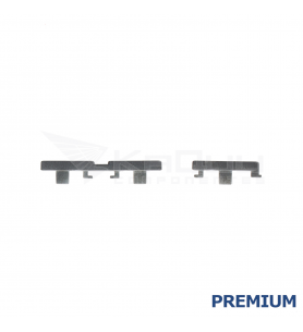 Set Botón Encendido Volumen para Motorola Moto Edge 40 XT2303-2 Negro Premium