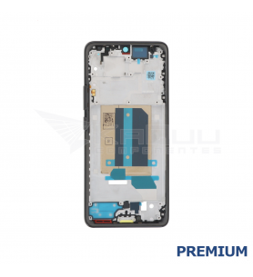 Chasis Marco Intermedio Lcd para Xiaomi Redmi Note 14 Pro Plus 5G 24094RAD4G Negro Premium