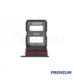 Bandeja Sim Dual para Xiaomi Redmi Note 14 Pro 5G 24090RA29G Negro Premium