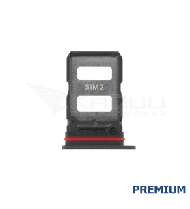 Bandeja Sim Dual para Xiaomi Redmi Note 14 Pro 5G 24090RA29G Negro Premium