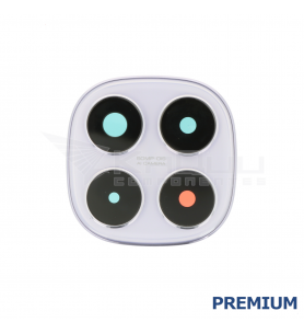 Embellecedor Cristal Cámara Lente para Xiaomi Redmi Note 14 Pro 5G 24090RA29G Purpura Premium