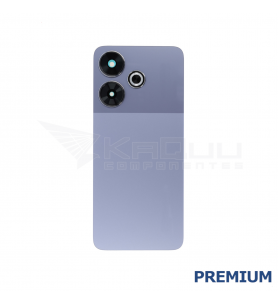 Tapa Trasera con Lente para Xiaomi Poco M6 4G 2404APC5FG Purpura Premium