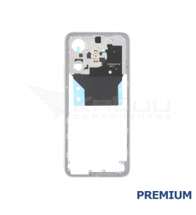 Chasis Marco Intermedio para Xiaomi Poco M6 4G 2404APC5FG Plata Premium