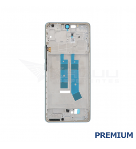 Chasis Marco Intermedio Lcd para Xiaomi Redmi Note 14 Pro 4G 24116RACCG Azul Premium