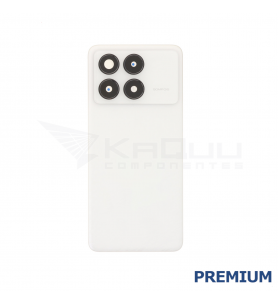 Tapa Trasera con Lente para Xiaomi Poco F6 Pro MZB0HBBEU Blanco Premium