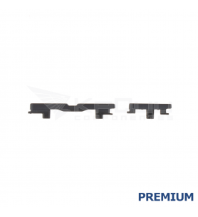 Set Botón Encendido Volumen para Motorola Moto Edge 40 Neo XT2307-1 Negro Premium