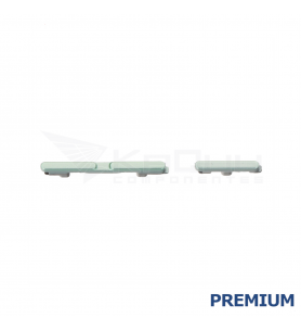 Set Botón Encendido Volumen para Motorola Moto Edge 40 Neo XT2307-1 Azul Premium
