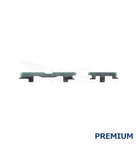 Set Botón Encendido Volumen para Motorola Moto Edge 40 Neo XT2307-1 Azul Premium