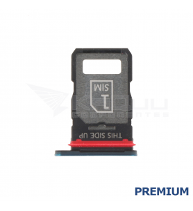 Bandeja Sim Dual para Motorola Moto Edge 40 Neo XT2307-1 Azul Premium
