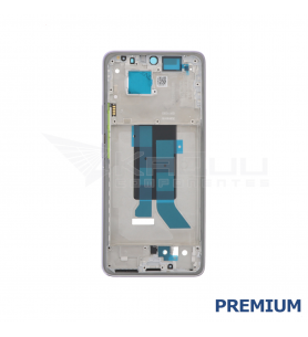 Chasis Marco Intermedio Lcd para Xiaomi Redmi Note 14 Pro 5G 24090RA29G Purpura Premium