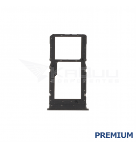 Bandeja Sim Dual para Xiaomi Poco M6 Pro 5G 23076PC4BI Negro Premium
