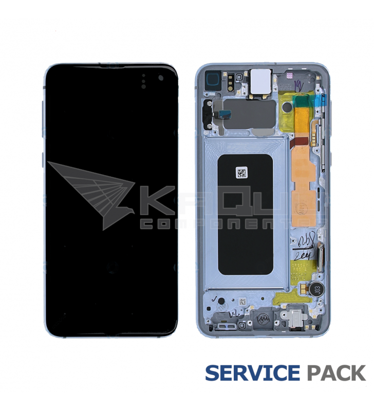 Pantalla Lcd Samsung Galaxy S10E G970F Marco Azul GH82-18852C Service Pack