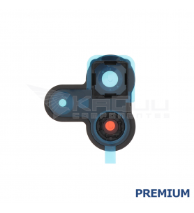 Embellecedor Cristal Cámara Lente para Xiaomi Redmi Note 14 5G 24094RAD4G Negro Premium