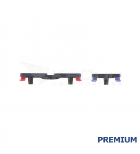 Set Botón Encendido Volumen para Motorola Moto Edge 60 Fusion XT2503-4 Gris Premium