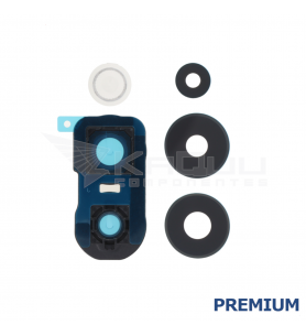 Embellecedor Cristal Cámara Lente para Xiaomi Poco M6 Pro 4G 2312FPCA6G Purpura Premium