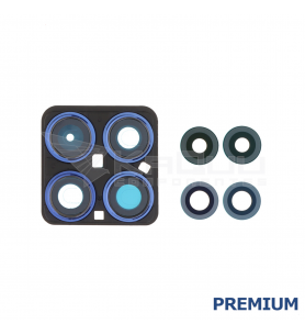 Embellecedor Cristal Cámara Lente para Motorola Moto Edge 70 XT2601-2 Azul Premium
