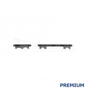 Set Botón Encendido Volumen para Xiaomi Poco X6 Pro 2311DRK48G Negro Premium