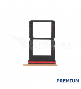 Bandeja Sim Dual para Motorola Razr 50 XT2453 Naranja Premium