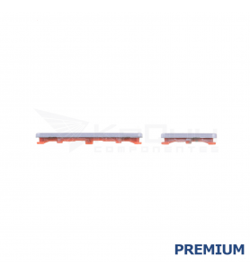 Set Botón Encendido Volumen para Xiaomi Redmi Note 14 4G 24117RN76G Purpura Premium