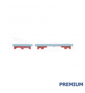Set Botón Encendido Volumen para  Xiaomi Poco X6 5G 23122PCD1G Azul Premium