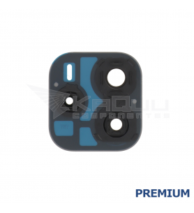 Embellecedor Cristal Cámara Lente para Xiaomi Redmi Note 14 4G 24117RN76G Negro Premium