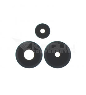 Set de 3 Cristal Cámara Lente para Xiaomi Redmi Note 14 4G 24117RN76G