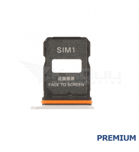 Bandeja Sim Dual para Xiaomi Poco F8 Pro 2510DPC44G Plata Premium