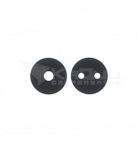 Set de 2 Cristal Cámara Lente para Xiaomi Poco C65 2310FPCA4G