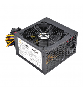 Fuente Alimentación L-Link LL-PS-500-CAB 500W Ventilador 12cm