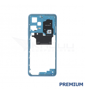Chasis Marco Intermedio para Xiaomi Poco X5 5G 22111317PG Azul Premium