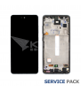 Pantalla Lcd Galaxy A52S 5G Marco Awesome White Blanco A528B GH82-26861D Service Pack