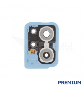 Embellecedor Cristal Cámara Lente para Xiaomi Poco X5 Pro 2101320G Azul Premium