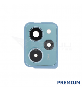 Embellecedor Cristal Cámara Lente para Xiaomi Poco X5 Pro 2101320G Azul Premium