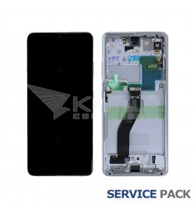 Pantalla Lcd Samsung Galaxy S21 Ultra 5G G998B Marco Plata GH82-26035B GH82-26036B Service Pack Ensamblado