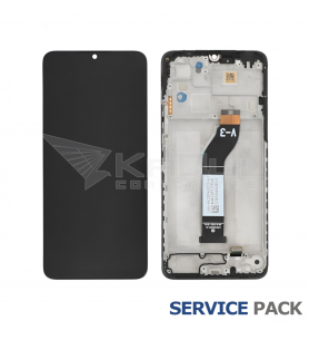 Pantalla Lcd Xiaomi Redmi 13C 5G 23124RN87G Marco Negro 5600120C3V00 Service Pack