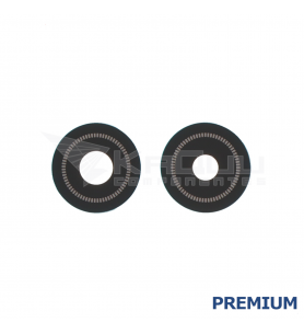 Set de 2 Cristal Cámara Lente para Xiaomi Poco X8 Pro Max 2602BPC18G Premium