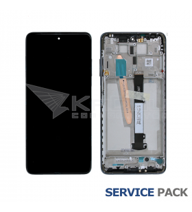 Pantalla Lcd Xiaomi Poco X3, X3 NFC, X3 Pro Tarnish Marco Negro MZB07Z0IN M2007J20CG 560003J20C00 560002J20S00 Service Pack