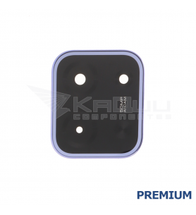 Embellecedor Cristal Cámara Lente para Xiaomi Poco C85 4G 25078PC3EE Púrpura Premium