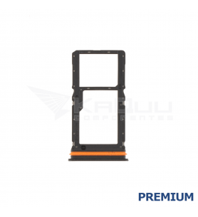 Bandeja Sim Dual para Xiaomi Poco M7 4G 25062PC34E Negro Premium