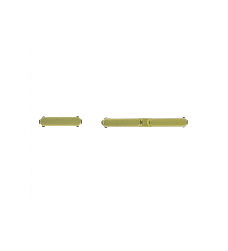 Set Botón Encendido Volumen para  Motorola Moto G86 Power XT2527-7 Verde Premium