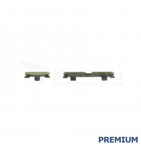 Set Botón Encendido Volumen para  Motorola Moto G86 Power XT2527-7 Verde Premium