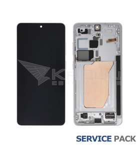 Pantalla Lcd Samsung Galaxy S26 Ultra S948B Marco Blanco GH82-38877D Service Pack Ensamblado