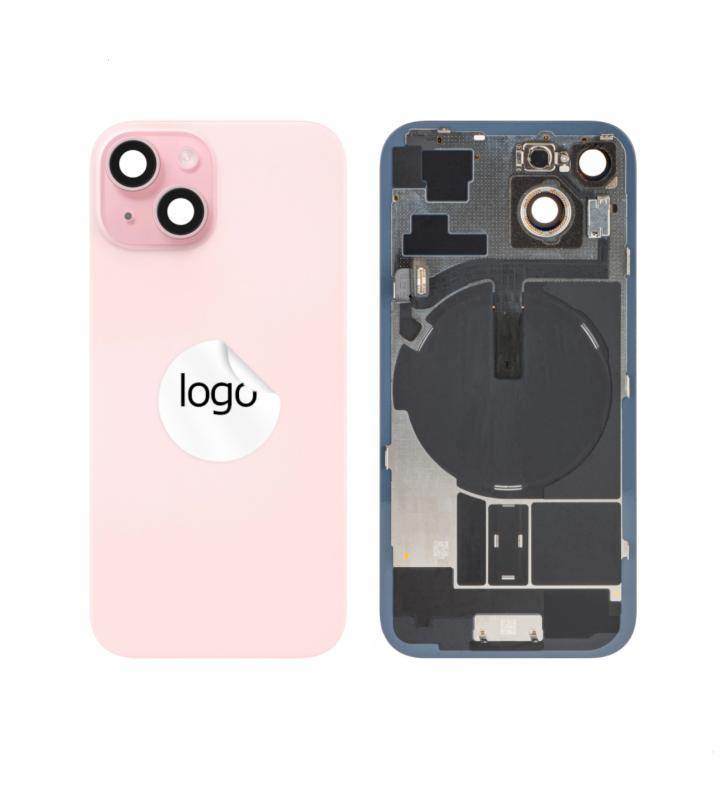 Tapa Trasera con NFC iPhone 15 A3090 Rosa Pulled A