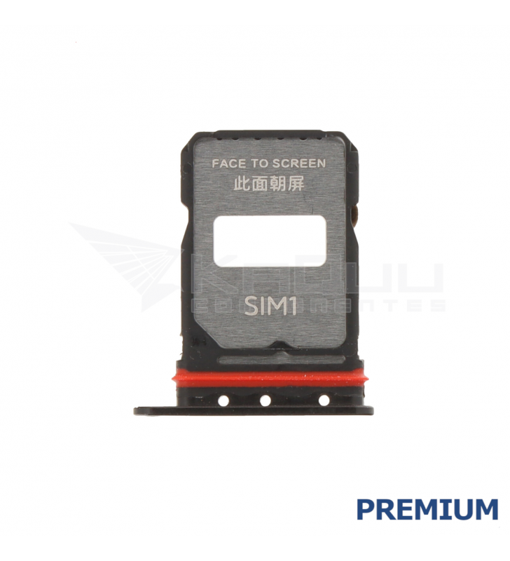 Bandeja Sim Dual para Xiaomi Poco F7 Ultra 24122RKC7G Negro Premium