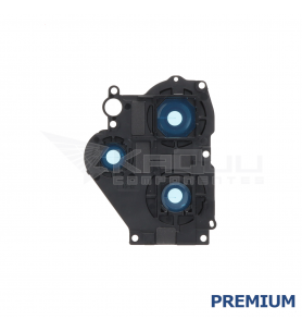 Embellecedor Cristal Cámara Lente para Xiaomi Redmi 12 23053RN02A Negro Premium