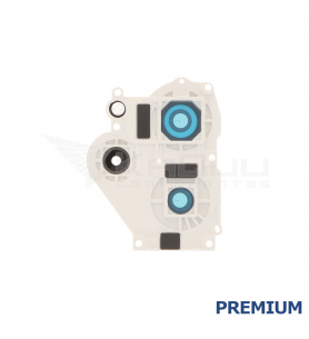 Embellecedor Cristal Cámara Lente para Xiaomi Redmi 12 23053RN02A Blanco Premium