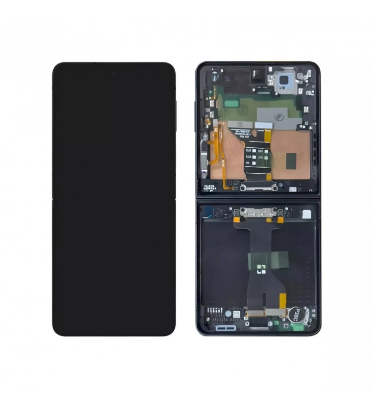 Pantalla Lcd Samsung Galaxy Z Flip7 F766B Marco Negro GH82-37581C GH82-38794C GH82-38996C Service Pack Ensamblado