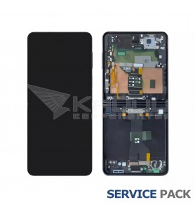 Pantalla Lcd Samsung Galaxy Z Flip7 F766B Marco Negro GH82-37581C GH82-38794C GH82-38996C Service Pack Ensamblado